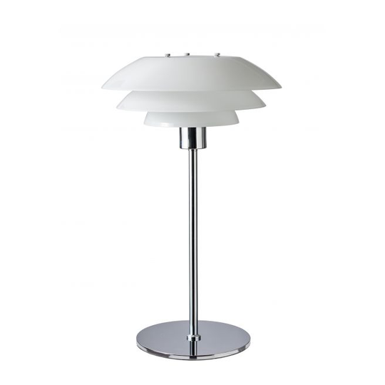 Dyberg Larsen DL31 Opal Table Lamp