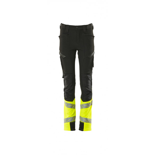 Mascot Accelerate Safe Bukser til børn 19979-311 Børn - Sort-Hi-Vis Gul