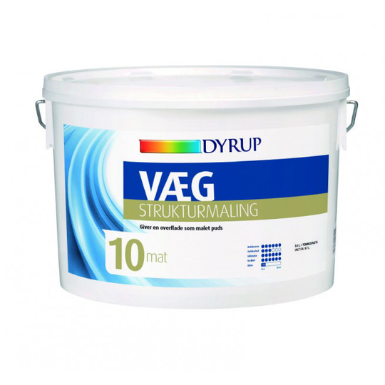 Dyrup Væg Strukturmaling - 9lt