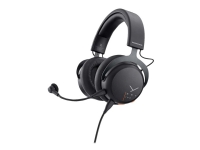 beyerdynamic MMX 100 - Headset - fuld størrelse - kabling - 3,5 mm jackstik - støjisolerende - sort