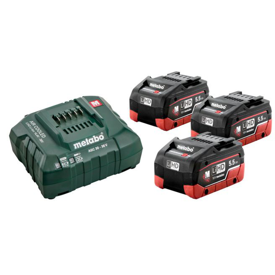Metabo Basic-set 18 3x5,5 Asc 30-36 Lihd - 685074000