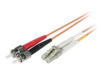 PATCHKABEL LC-ST Duplex 62,5/125 LSZH 1M