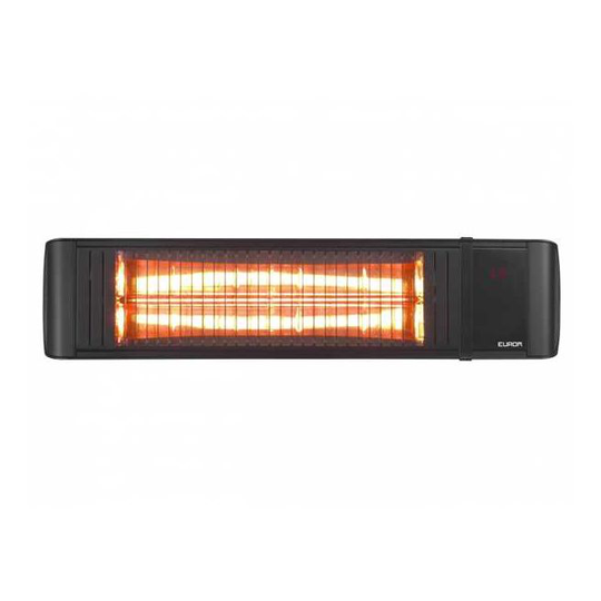 Terrassevarmer Heatcare Solo Sort