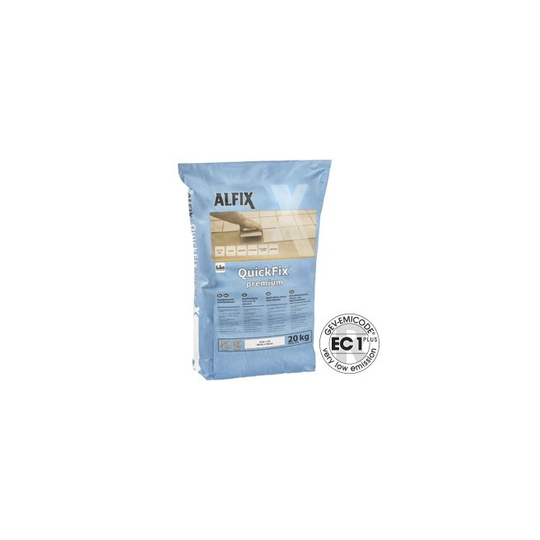 Alfix Combiquickfix naturstensklæber - Grå 4 Kg