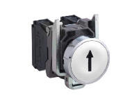 Schneider Electric XB4BA3341, Pushbutton switch, Kabel, Hvid, Zamak, IP66, IP67, BV CSA DNV GL LROS (Lloyds register of shipping) RINA UL listed