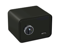 Olympia GO Safe 100, Væg pengeskab, Sort, Fingeraftrykslæser, RoHS, Batteridrevet, AA