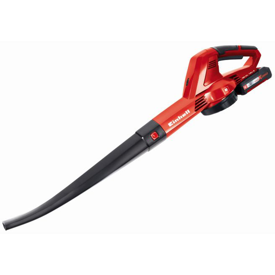 Einhell Akku-løvblæser med 1 × 18 V 2,0 Ah-batteri og oplader - GE-CL 18 Li E Kit