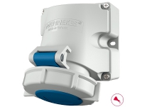 MENNEKES 9301, 3P, Skruer, Blå, Hvid, IP67, 230 V, 16 A