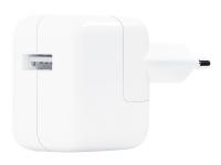 Apple 12W USB Power Adapter - Strømforsyningsadapter - 12 Watt (USB) - for iPad/iPhone/iPod