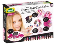 Lena Mani-Pedi Nail Salon, Children''s manicure set, 8 År, Batterier påkrævet, Flerfarvet
