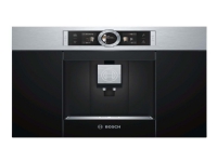 Bosch CTL636ES1 - Automatisk kaffemaskine - til indbygning med capuccinatore - 19 bar - rustfrit stål/sort