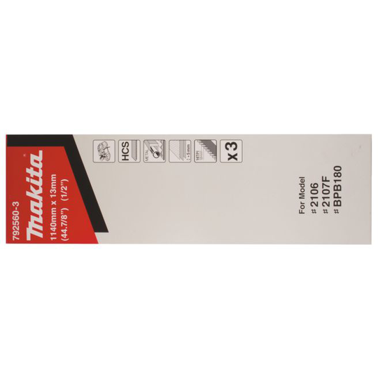 Makita Båndsavsklinge 14z"(3stk) - 792560-3