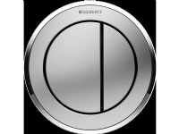 Geberit betj. Omega10 2skyl BL - fjernudløsning pneumatisk - Mat,blank,matforkromet