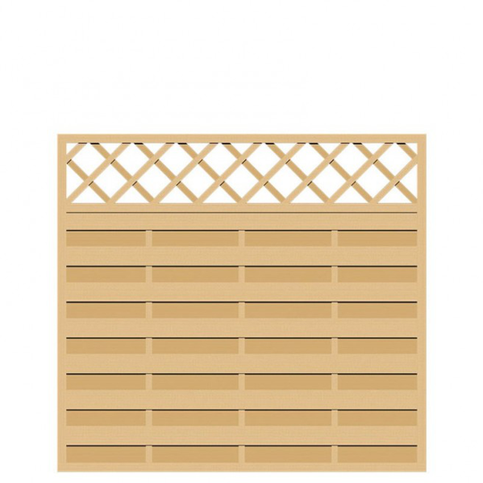 Plus Bergen hegn m/espalier 180x165cm - Tryk Impr.