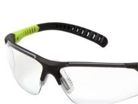 Pyramex sikkerhedsbrille klar - Sitecore, grå/lime, kurvede linser, justerbar 3 lgd