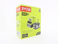 Ryobi RC18120-140, Batteri- og opladersæt, Lithium-Ion (Li-Ion), 4 At, 18 V, Ryobi, Sort, Gul