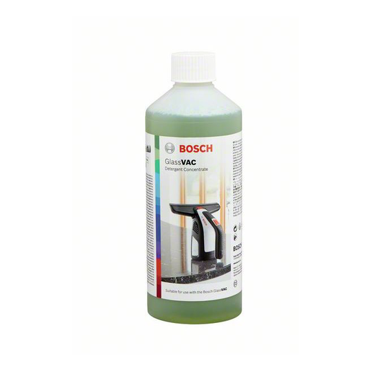 Bosch GlassVAC koncentreret vaskemiddel 500 ml Ekstraudstyr - F016800568