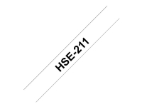 Brother HSe-211 - Sort på hvid - Rulle (0,58 cm x 1,5 m) 1 rulle(r) rør - for P-Touch PT-D600, D800, E500, E550, E800, H101, P750, P900, P950 P-Touc