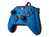 PDP Gaming - Gamepad - kabling - genganger-blå - for PC, Microsoft Xbox One, Microsoft Xbox Series S, Microsoft Xbox Series X