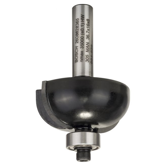 Bosch Fræser Hulkel M. Kleje Hm 8 Mm L16 Mm R1 - 2608628365