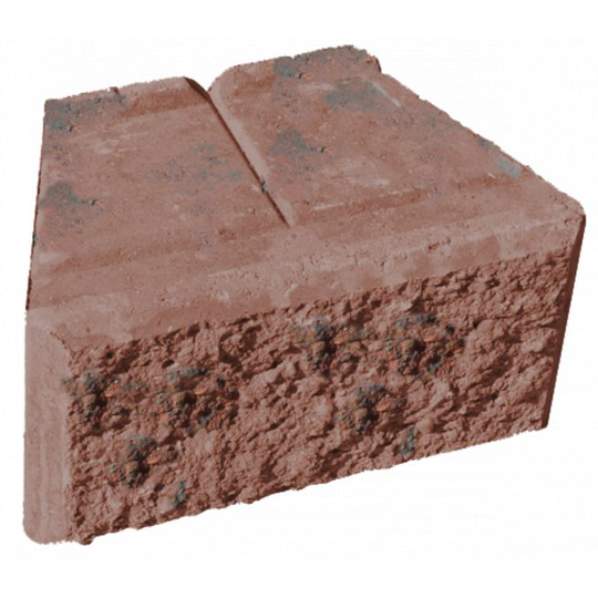 RBR Lock Block - 30x17,5x15 - Rødmix - Knæk Støttemur