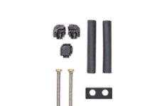 Vaillant tilslutningssæt aroTHERM plus 2x 425mm rør i rustfrit stål med 5/4 omløber / 35mm glat ende, 2 x armaflex isolering