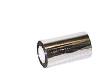 PP alu tape sølv 100mm x 30m - Metalliseret tape, vandfast, og varmefast til 80 gr. C