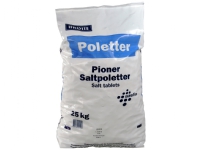 Salttabletter Brøste Saltpoletter til Blødgøringsanlæg til Opvaskemaskiner 25 kg/sæk 1 stk.