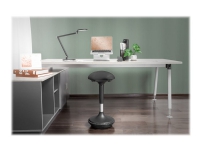 DIGITUS DA-90422 - Stående skrivebordsstol - ergonomisk - vippe - skum - sort