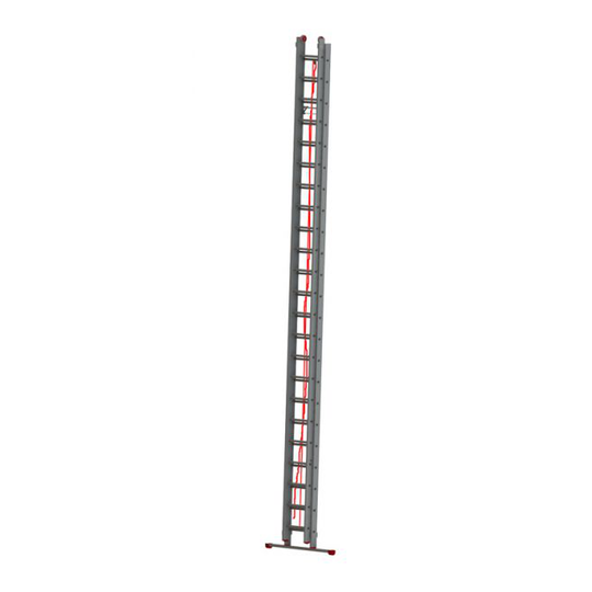 JUMBO Hejsestige SP 2x23 trin 11,9m M/stigefod - 41JHS223-S
