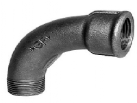Bøjning 90gr S. 3/8 - Muffe-Nippel - (6 stk.)