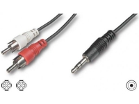 TECHLY 504402 Techly Audio stereo cable Jack 3.5mm to 2x RCA M/M 50cm