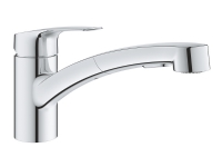 GROHE Eurosmart, Træk ud, Krom, Dørgreb, Enkelt, 1/2, Spray
