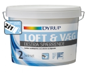 DYRUP VÆG & LOFT EKSTRA SPÆRRENDE 2 4,5L