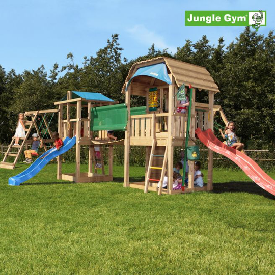 Jungle Gym Legeunivers 1 komplet inkl. rutschebane - 804-330