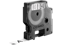 Labeltape DYMO® D1 Durable sort på hvid 12mm x 5,5m