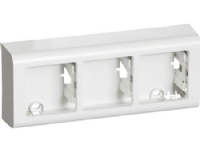 LAURITZ KNUDSEN Fuga® underlag 3 modul Softline vandret, hvid.