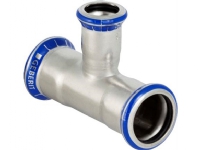GEBERIT Tee rustfri 54-42-54 mm mapress