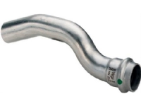 VIEGA Sanpress Inox overbøjning 15 mm muffe-nippel