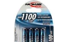 ANSMANN Micro - Batteri 4 x AAA - NiMH - (genopladelige) - 1100 mAh