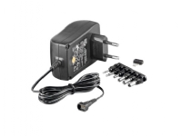 Goobay NTS 1500 EuP MW 3R15GS, 12 V, Sort, 1500 mAh