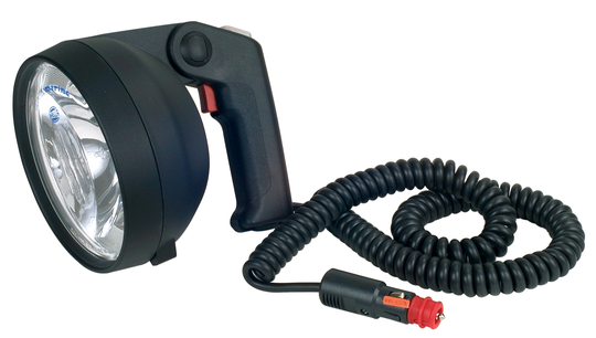Projektør m.spiral kabel