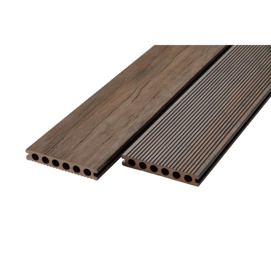 Wimex WPC Livø Prime - Komposit terrassebrædder 22 x 140 x 3600 Nature MatUmber
