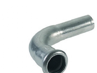 VSH bøjning 90° muffe/nippel 42 mm syrefast