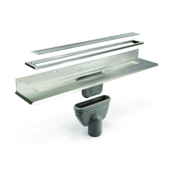 Unidrain Sampak Linje 900 Mm. Lodret Udløb 75mm