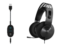Lenovo Legion H500 Pro 7.1 - Headset - fuld størrelse - kabling - jerngrå - for IdeaPad 1 15 3 14 5 Pro 14 ThinkBook 14s Yoga G2 IAP V15 V15 IML