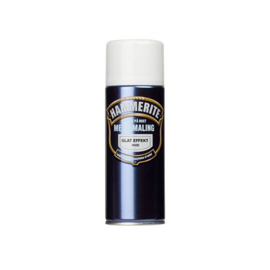 Hammerite Glat-effekt Spray - Hvid 400ml