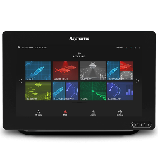 Raymarine Axiom 9 MFD, Plotter inkl. Søkort