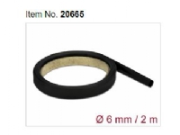 Delock 20665 - Delock Krympeslange - Isolering af kabler - 2 m x 6 mm Krympeforhold 4: 1 sort.