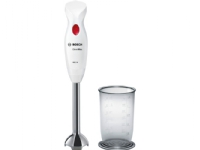 BOSCH_400 W, stainless mix. leg with Quattro Blade blade, mix. container with scale without lid, white / dark red